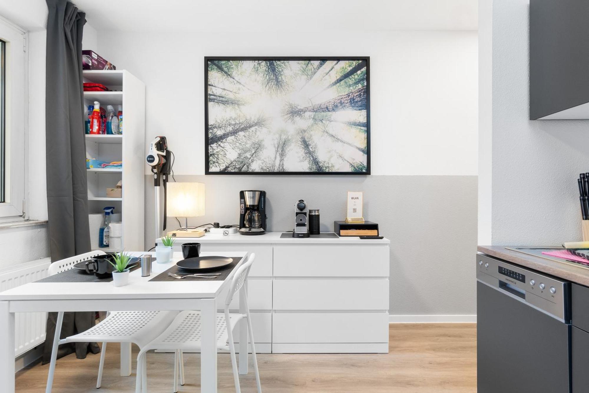 Messe, Monteure, Budget - Einfache Komfortable 2 Personen Wohnung Дуйсбург Екстер'єр фото
