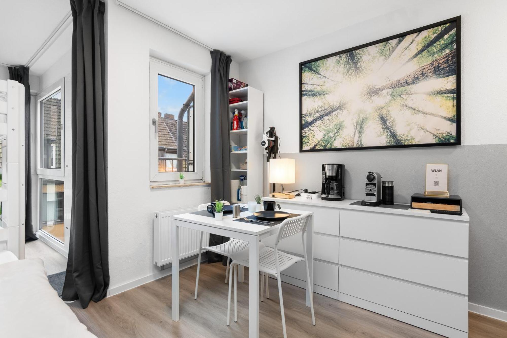 Messe, Monteure, Budget - Einfache Komfortable 2 Personen Wohnung Дуйсбург Екстер'єр фото