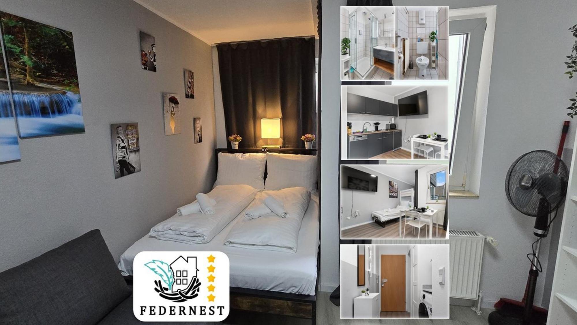 Messe, Monteure, Budget - Einfache Komfortable 2 Personen Wohnung Дуйсбург Екстер'єр фото