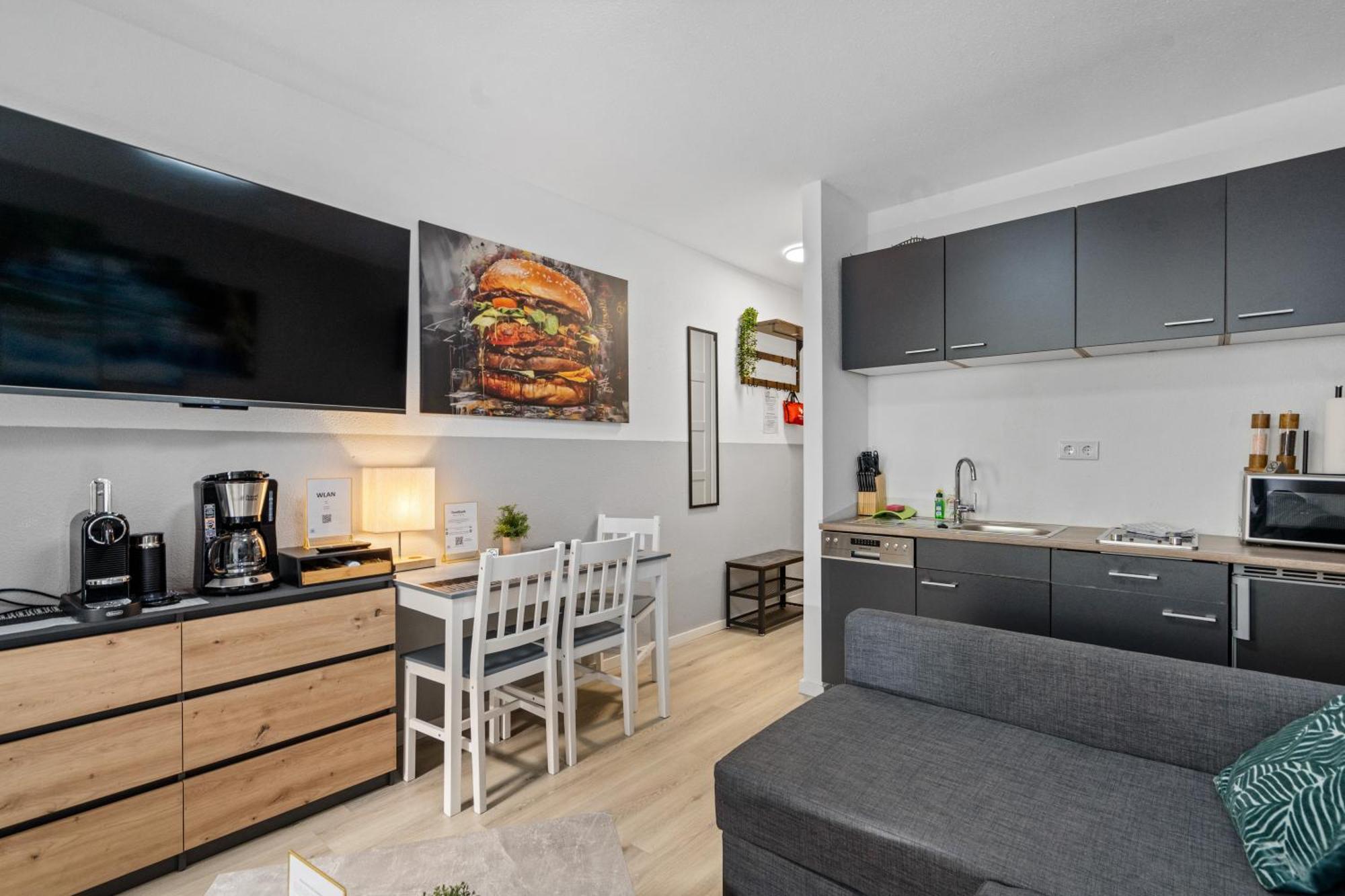 Messe, Monteure, Budget - Einfache Komfortable 2 Personen Wohnung Дуйсбург Екстер'єр фото